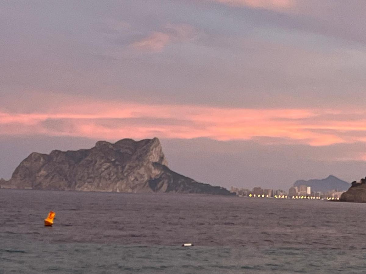 Apartamento 1 Linea Moraira Bagian luar foto